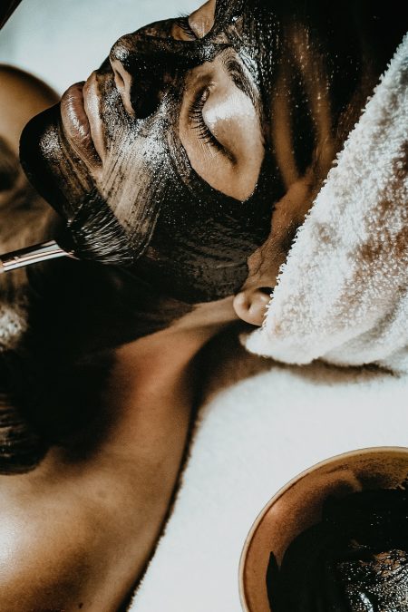 kobieta spa maseczka